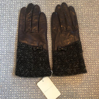 アンテプリマ(ANTEPRIMA)のアンテプリマ　革手袋　ダークブラウン　20cm(手袋)