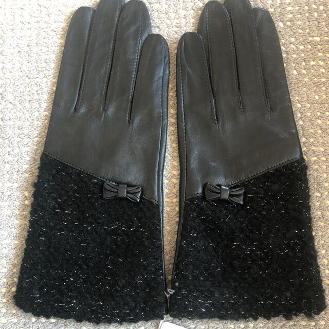 ANTEPRIMA(アンテプリマ)のアンテプリマ　革手袋　ブラック　20cm レディースのファッション小物(手袋)の商品写真