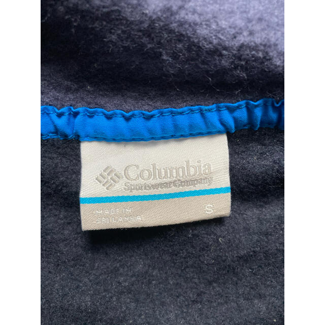 Columbia(コロンビア)のコロンビア男女スウェットパーカーグレーブルー灰青Sトレーナーマウントアウトドア メンズのトップス(パーカー)の商品写真