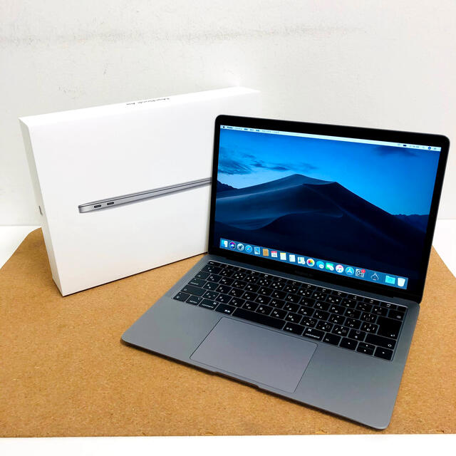 120時間CPUコア数美品 MacBook Air 2018 1.6GHz i5 8GB 256GB