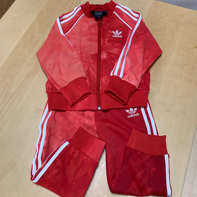 adidas(アディダス)のadidas セットアップ 90 キッズ/ベビー/マタニティのキッズ服男の子用(90cm~)(ジャケット/上着)の商品写真