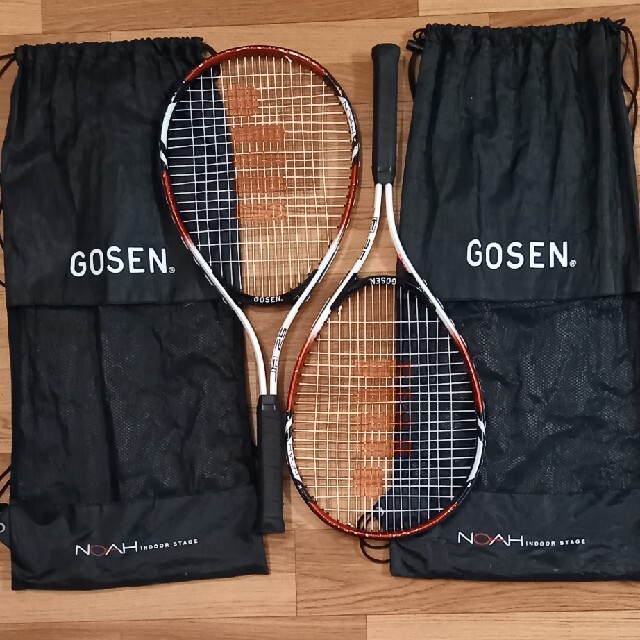 GOSEN(ゴーセン)のGOSEN 硬式ジュニアテニスラケット２本セット スポーツ/アウトドアのテニス(ラケット)の商品写真