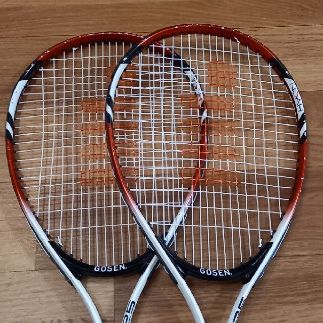 GOSEN(ゴーセン)のGOSEN 硬式ジュニアテニスラケット２本セット スポーツ/アウトドアのテニス(ラケット)の商品写真
