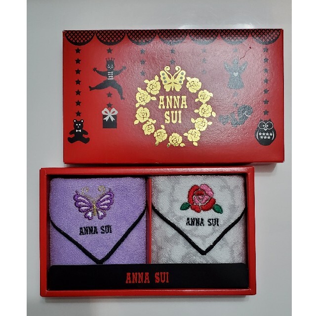 Anna Sui Anna Sui タオルハンカチ 2枚 新品 アナスイ ハンカチセットの通販 By Blue Eye S Shop アナスイ ならラクマ