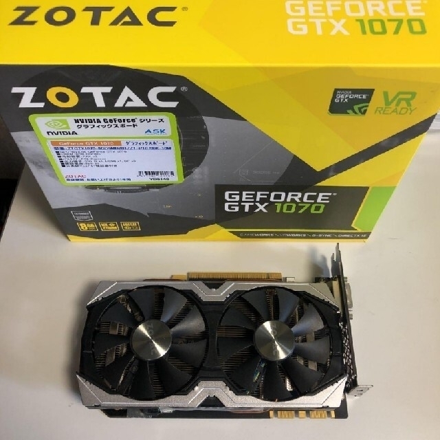 ZOTAC GTX1070 8GB