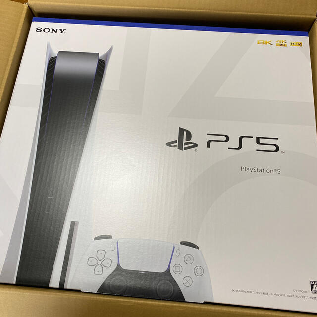 SONY(ソニー)のPlayStation5 プレステ5本体 PS5 エンタメ/ホビーのゲームソフト/ゲーム機本体(家庭用ゲーム機本体)の商品写真