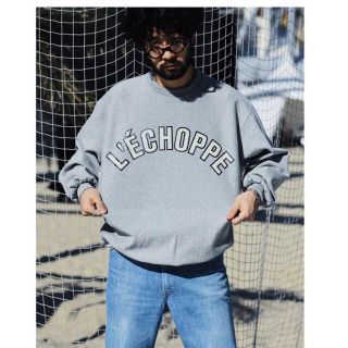 イズネス(is-ness)のis-ness×L’ECHOPPE  SWEAT GREY XXL(スウェット)