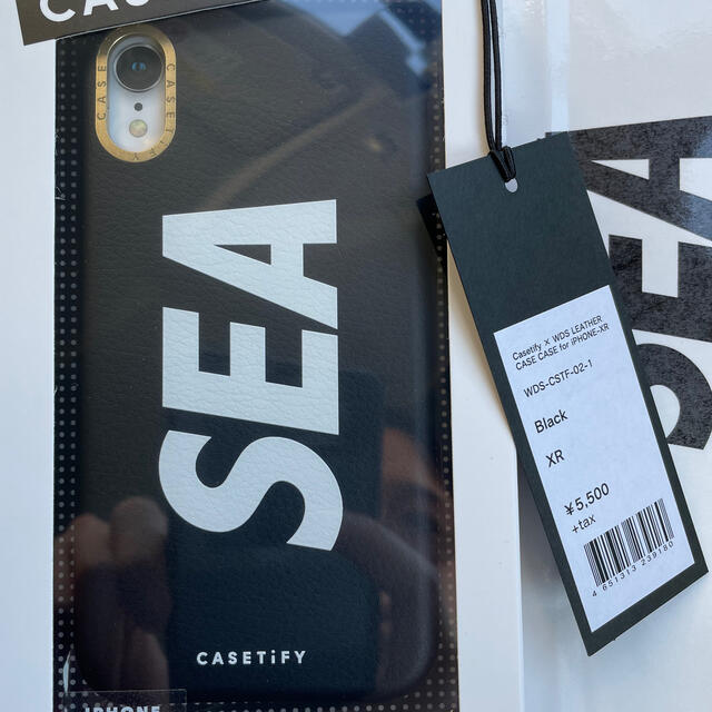 CASETiFY x WIND AND SEA BLACK iPhone XR - iPhoneケース