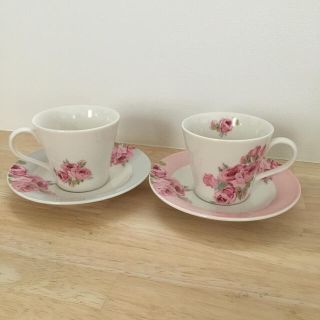 ローラアシュレイ(LAURA ASHLEY)の【最終値下げ】ローラアシュレイ　ティーカップセット(食器)