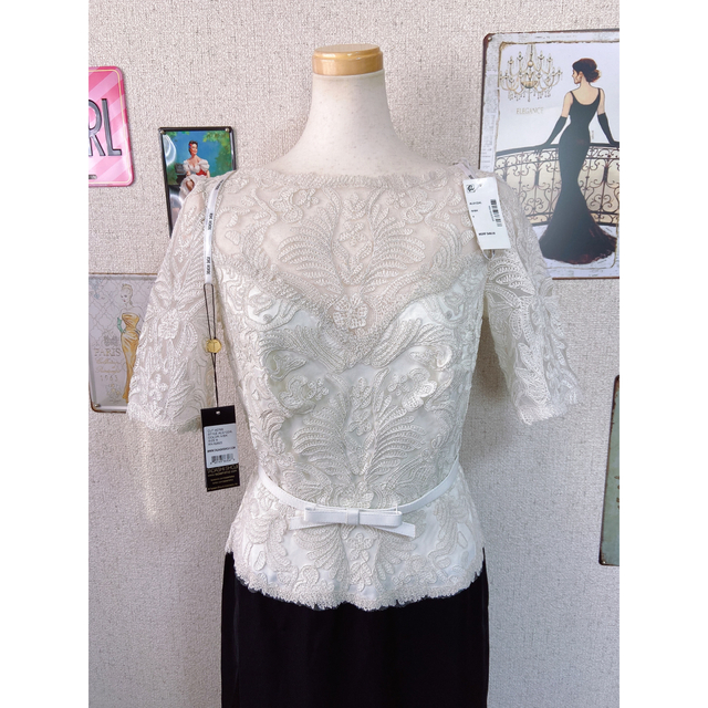 TADASHI SHOJI(タダシショウジ)の新品 6 Tadashi Shoji ドレス WH11296NT レディースのワンピース(ひざ丈ワンピース)の商品写真
