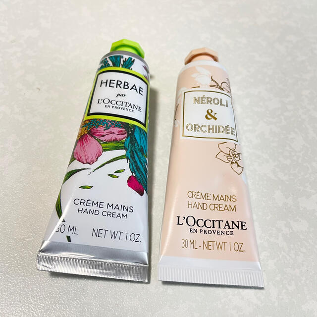 L'OCCITANE(ロクシタン)のくま吉様専用★ロクシタン オーキデ エルバヴェール 2本セット コスメ/美容のボディケア(ハンドクリーム)の商品写真