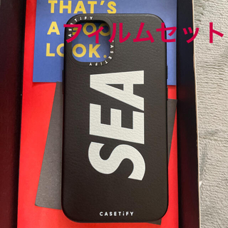 シー(SEA)のWIND AND SEA iPhone12 mini CASETIFY フィルム(iPhoneケース)