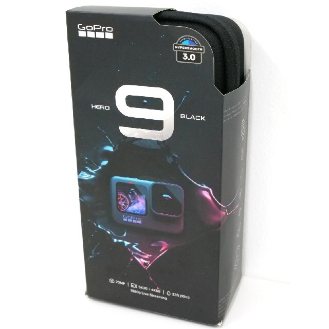 GoPro(ゴープロ) HERO9 Black 新品 国内正規品 保証書付き