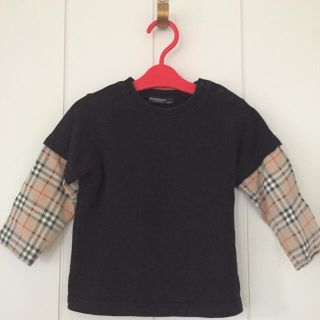 バーバリー(BURBERRY)のBurberry 重ね着風トップス 90(Tシャツ/カットソー)