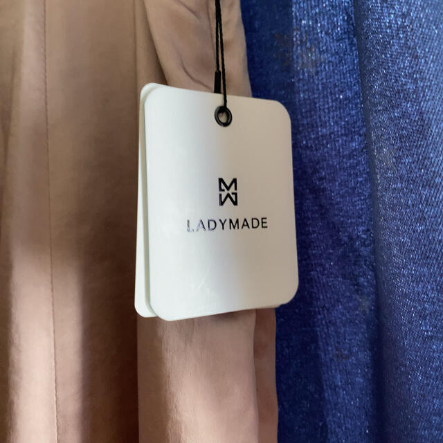 LADY MADE(レディメイド)のゆり様専用　サテン切替フレアスカート レディースのスカート(ロングスカート)の商品写真