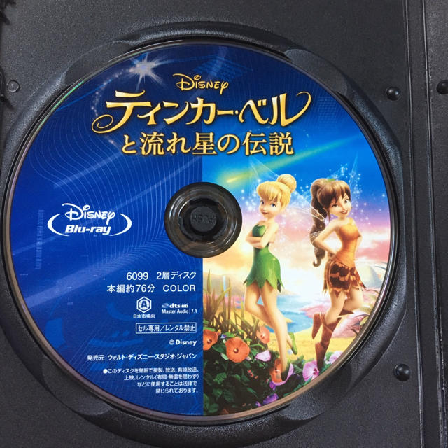 Disney(ディズニー)のティンカーベルと流れ星の伝説 エンタメ/ホビーのDVD/ブルーレイ(キッズ/ファミリー)の商品写真