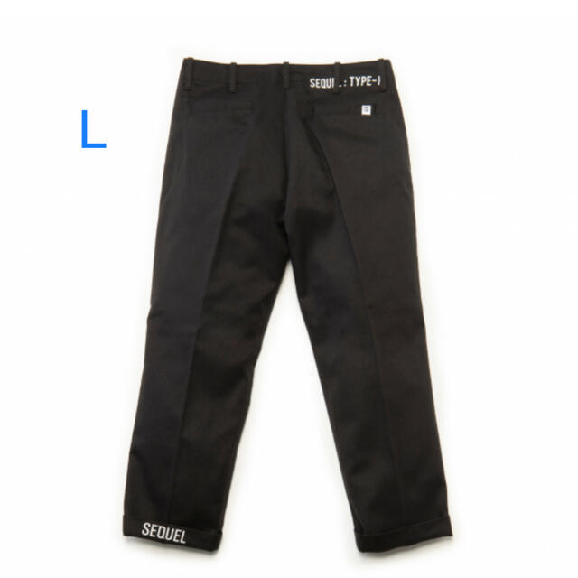 Sequel SQ-20AW-PT04 CHINO PANTS BLACK L