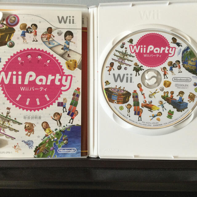 任天堂(ニンテンドウ)のWii Party Wii エンタメ/ホビーのゲームソフト/ゲーム機本体(家庭用ゲームソフト)の商品写真