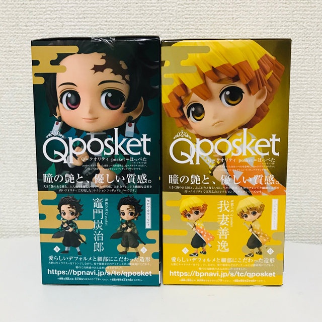 【新品】鬼滅の刃 Qposket 炭治郎 善逸 2種セット エンタメ/ホビーのフィギュア(アニメ/ゲーム)の商品写真