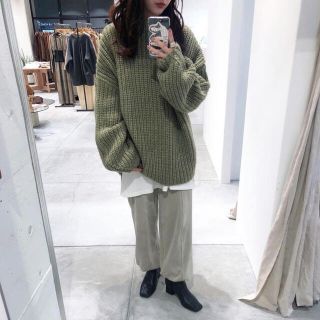 トゥデイフル(TODAYFUL)のTODAYFUL Oversize Braid Knit(ニット/セーター)