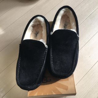 アグ(UGG)のアグ　モカシン　ブラック(スニーカー)