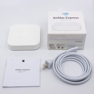 アップル(Apple)の【美品】Apple AirMac Express(PC周辺機器)