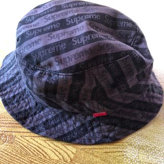 シュプリーム(Supreme)のSupream メンズバケットハット　M/Lサイズ　Made in USA(ハット)