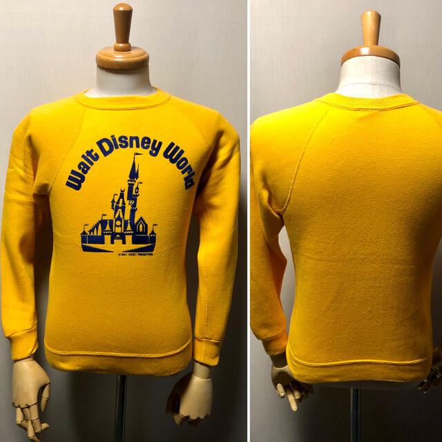 Disney(ディズニー)の70s  Walt Disney  スウェットシャツ  Size Small メンズのトップス(スウェット)の商品写真