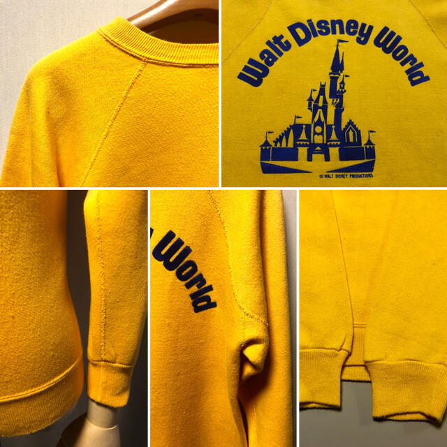 70s  Walt Disney  スウェットシャツ  Size Small