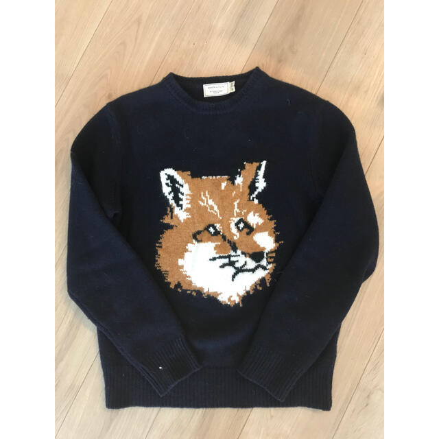 MAISON KITSUNE'(メゾンキツネ)のひびき様専用　メゾンキツネ  フォックスロゴセーター メンズのトップス(ニット/セーター)の商品写真