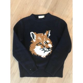 メゾンキツネ(MAISON KITSUNE')のひびき様専用　メゾンキツネ  フォックスロゴセーター(ニット/セーター)