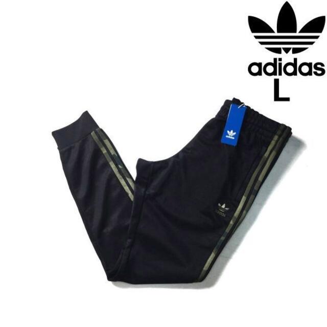 adidas(アディダス)のアディダス トラックパンツ ジャージ US買付(L)黒 迷彩 181103 メンズのパンツ(その他)の商品写真