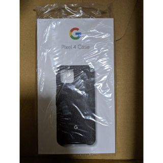 アンドロイド(ANDROID)のGoogle Pixel4純正ケース【新品未開封】(Androidケース)