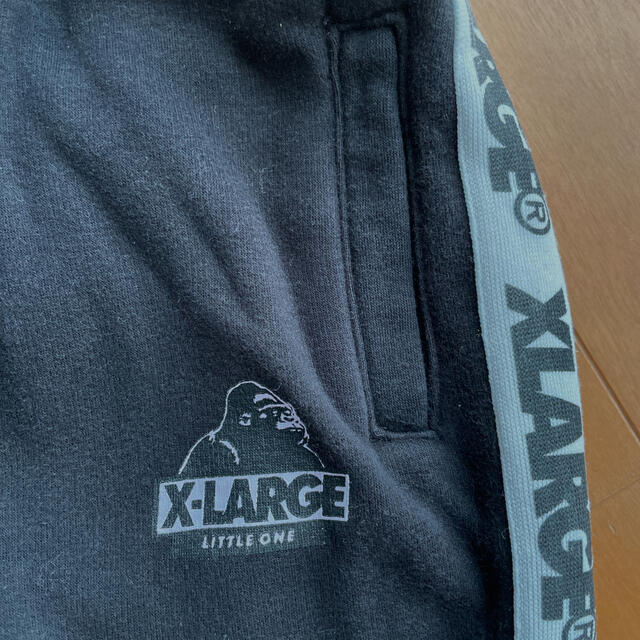 XLARGE(エクストララージ)のラージ　90 スウェットパンツ キッズ/ベビー/マタニティのキッズ服男の子用(90cm~)(パンツ/スパッツ)の商品写真