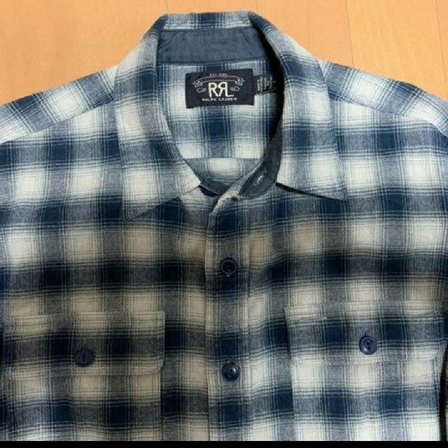 RRL - キムタクさん着!RRLチェックウールシャツ!の通販 by RRL - キムタクさん着!RRLチェックウールシャツ!の通販 by
