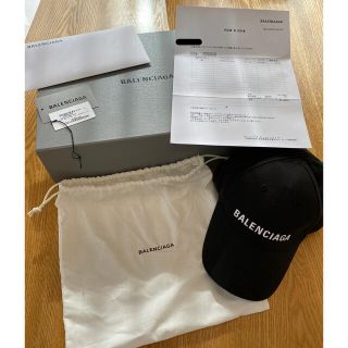 バレンシアガ(Balenciaga)のPAM様専用　BALENCIAGA バレンシアガキャップ　ブラック　L58(キャップ)