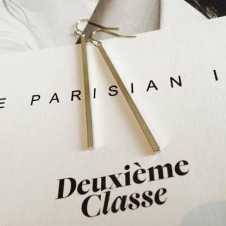 ロンハーマン(Ron Herman)の★新品 Deuxieme Classe ドゥーズィエムクラス シルバーバーピアス(ピアス)