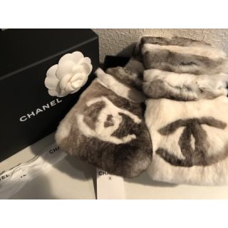 シャネル(CHANEL)の新品未使用タグ付き CHANEL オリラグ ファーマフラー(マフラー/ショール)