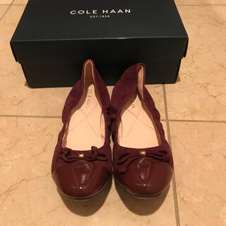 コールハーン(Cole Haan)のCOLE HAAN ワイン色パンプス(ハイヒール/パンプス)