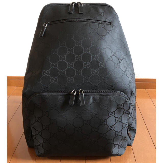 Gucci グッチ リュック バックパック 黒 大 - lac.edu.co