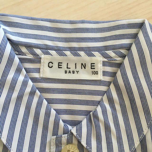 celine(セリーヌ)のセリーヌ シャツ キッズ/ベビー/マタニティのキッズ服男の子用(90cm~)(ブラウス)の商品写真