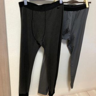 ユニクロ(UNIQLO)の【メンズL】ヒートテック極暖インナータイツ　おまけ付き(レギンス/スパッツ)