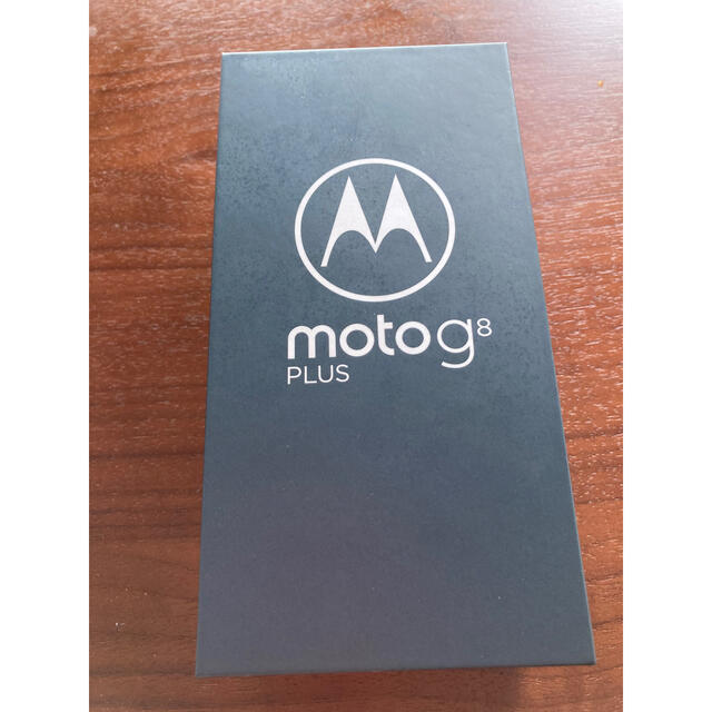 【新品未開封】モトローラ moto g8 plus コズミックブルー