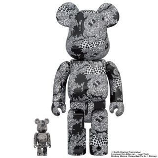 メディコムトイ(MEDICOM TOY)のBE@RBRICK Keith Haring (キャラクターグッズ)