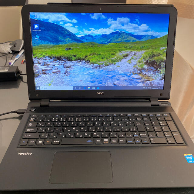 NEC(エヌイーシー)のPC-VJ17LFWDK 2015年モデル、office2019 スマホ/家電/カメラのPC/タブレット(ノートPC)の商品写真