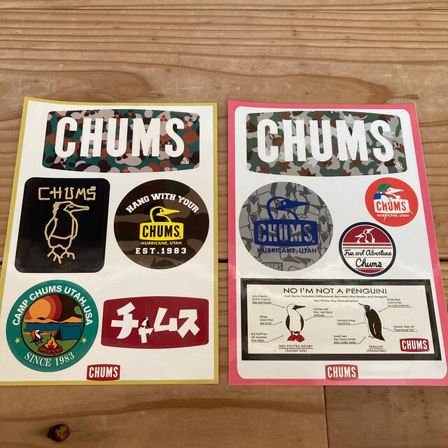 CHUMS(チャムス)のチャムス　ステッカー　CHUMS その他のその他(その他)の商品写真