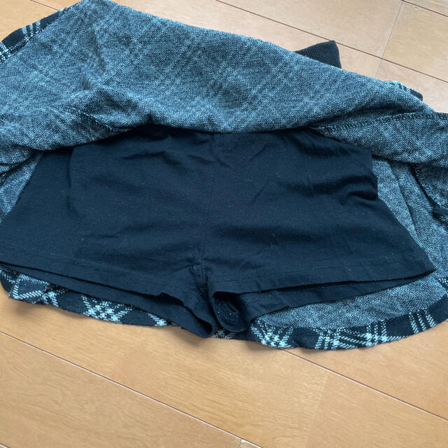 チェック スカート 110 キッズ/ベビー/マタニティのキッズ服女の子用(90cm~)(スカート)の商品写真