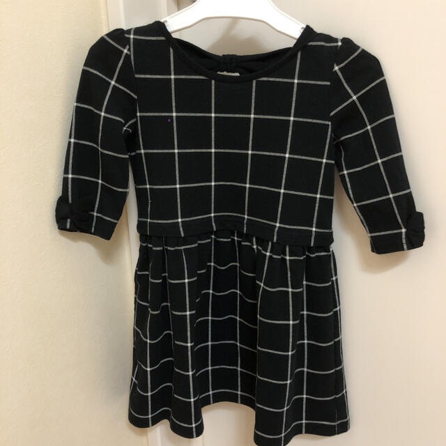 anyFAM(エニィファム)のエニィファム　七分袖ワンピース　カーディガン キッズ/ベビー/マタニティのキッズ服女の子用(90cm~)(ワンピース)の商品写真