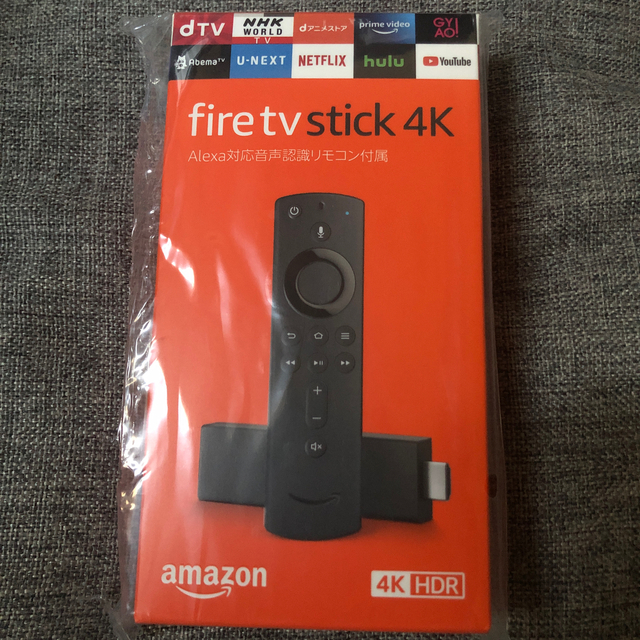 Fire TV Stick 4K - Alexa対応音声認識リモコン付属