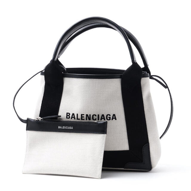 Balenciaga - 【正規品】新品未使用バレンシアガ　トートバックネイビー　カバス XS